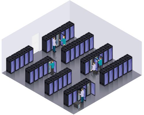 37445184_isometric-datacenter-hosting-servers-room-concept Website Hosting